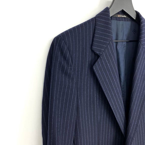 VTG DAKS x SIMPSON PICCADILLY 100% Wool Suit Coat - Picture 7 of 16